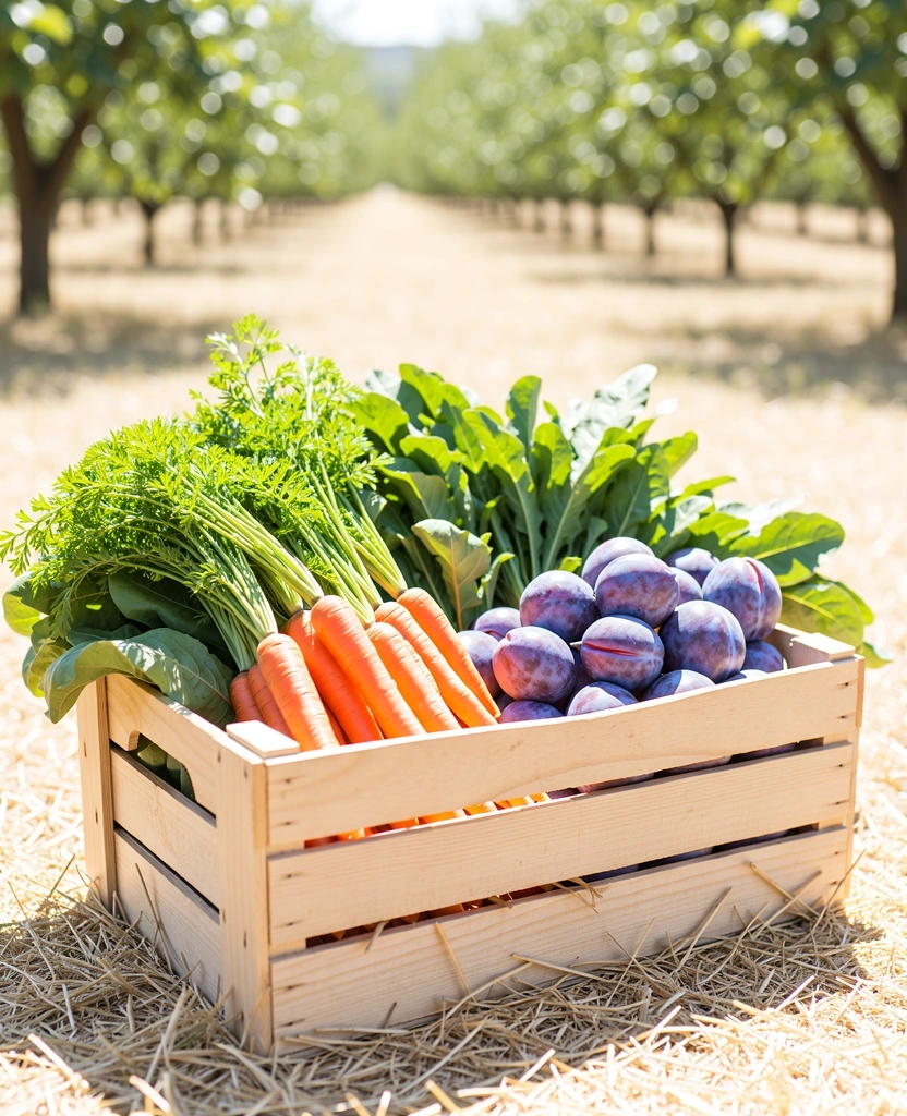 Seasonal harvest crate