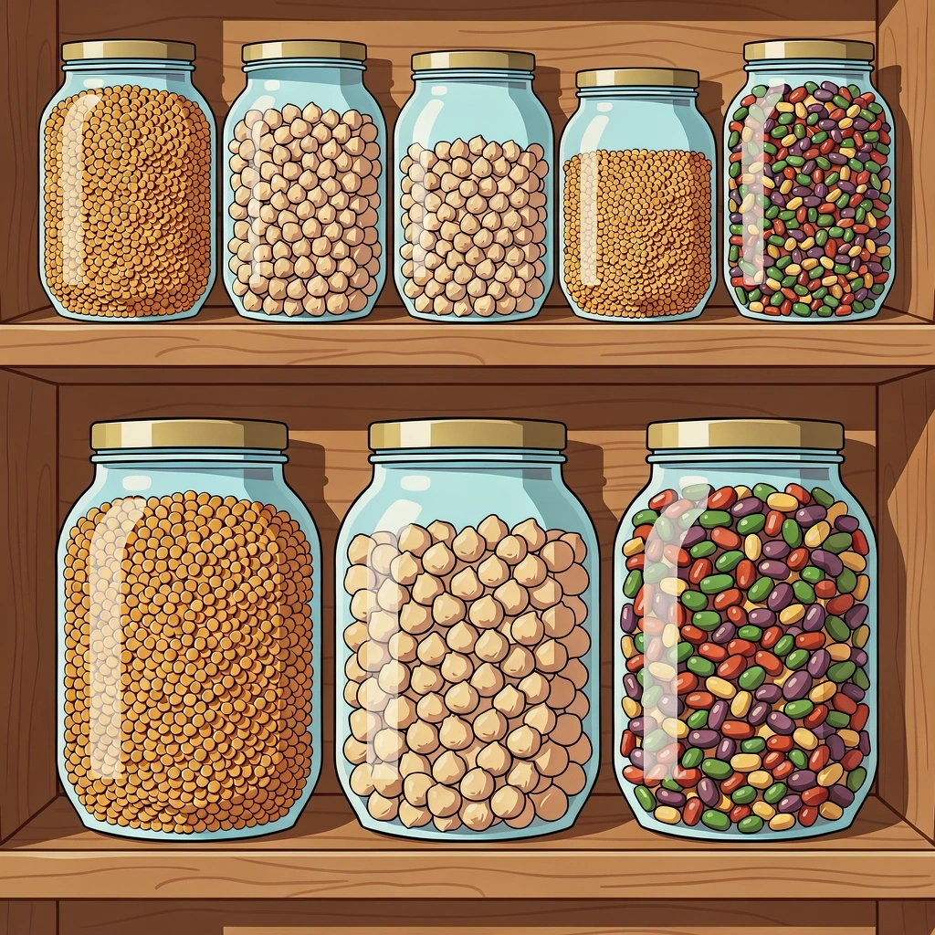 Diverse plant-based protein sources